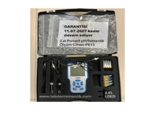 2.el Portatif pH_İletkenlik Ölçüm Cihazı-P613